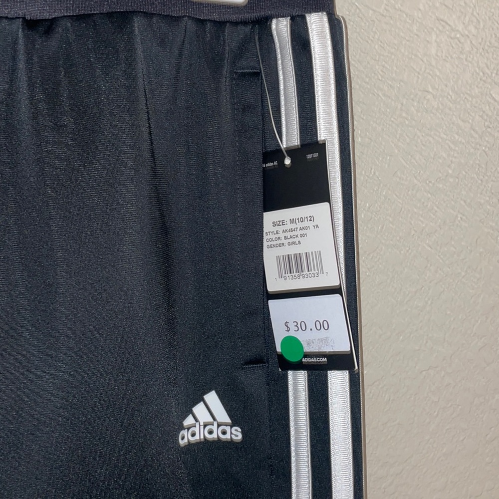 Brand New Girls Adidas Joggers - Picture 2 of 4